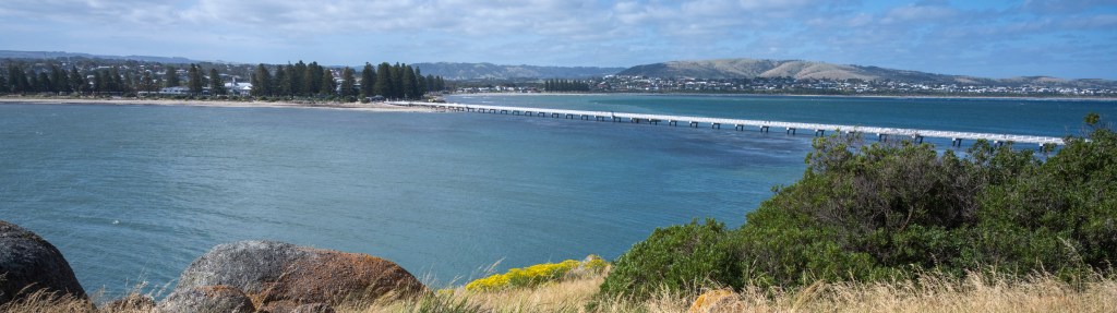Victor Harbor causeway from Granite Island